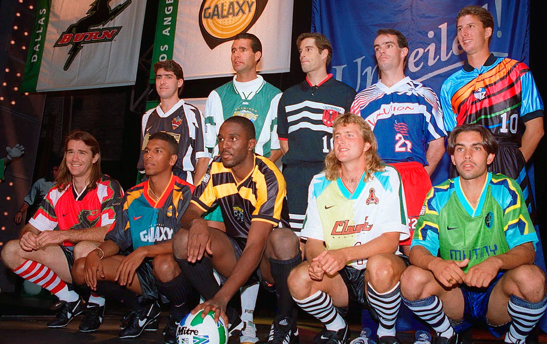 Original MLS inaugural-season photograph