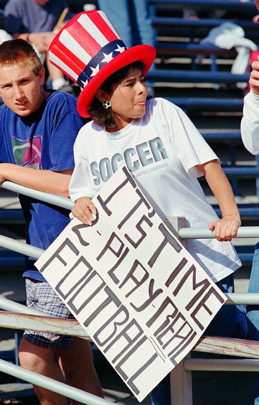 Original MLS inaugural-season photograph