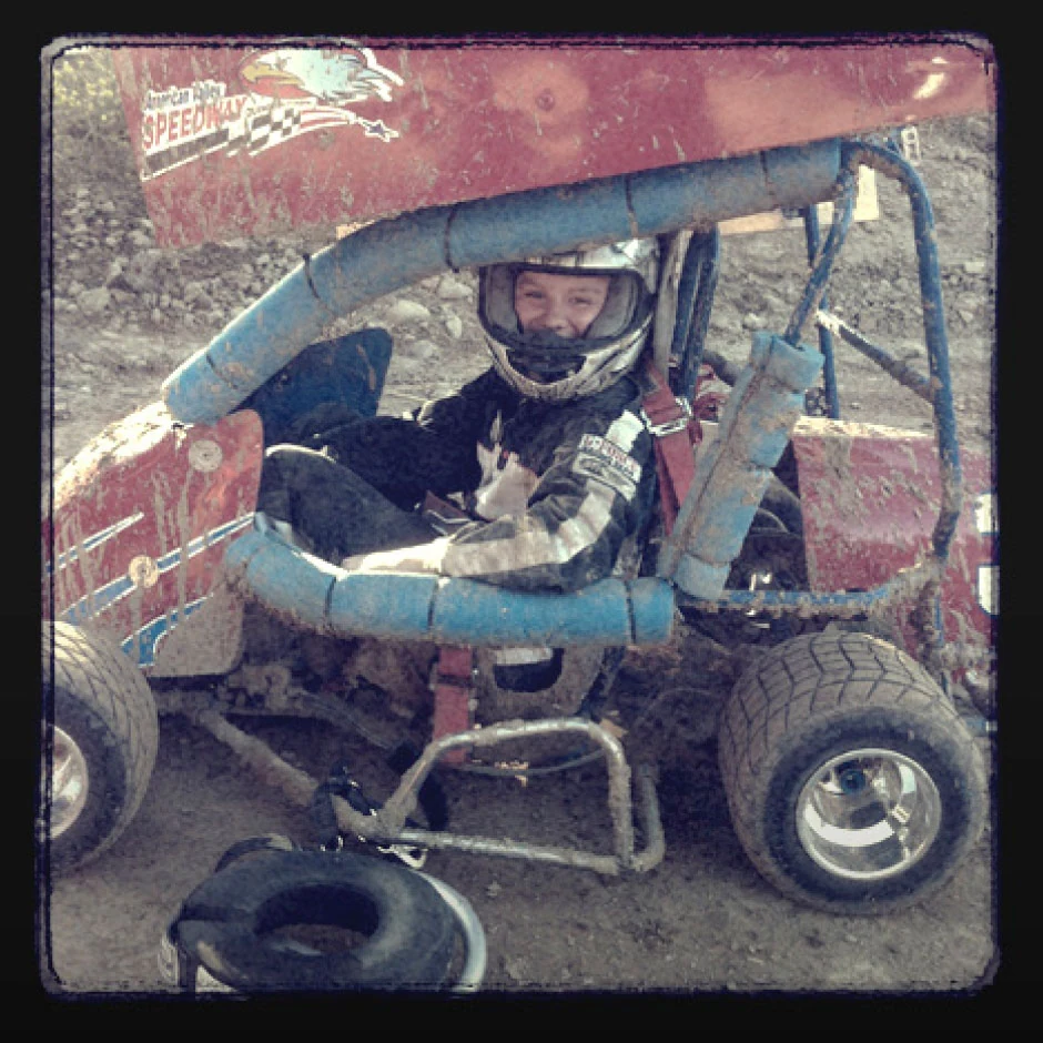 Racing at Fernley Speedway in a kart her dad had souped up to go more than 50 mph, Lacey—always the only girl in the field—won all her races until a mechanical failure last Memorial Day weekend. A natural behind the wheel, Lacey only felt fear when she watched her father race.