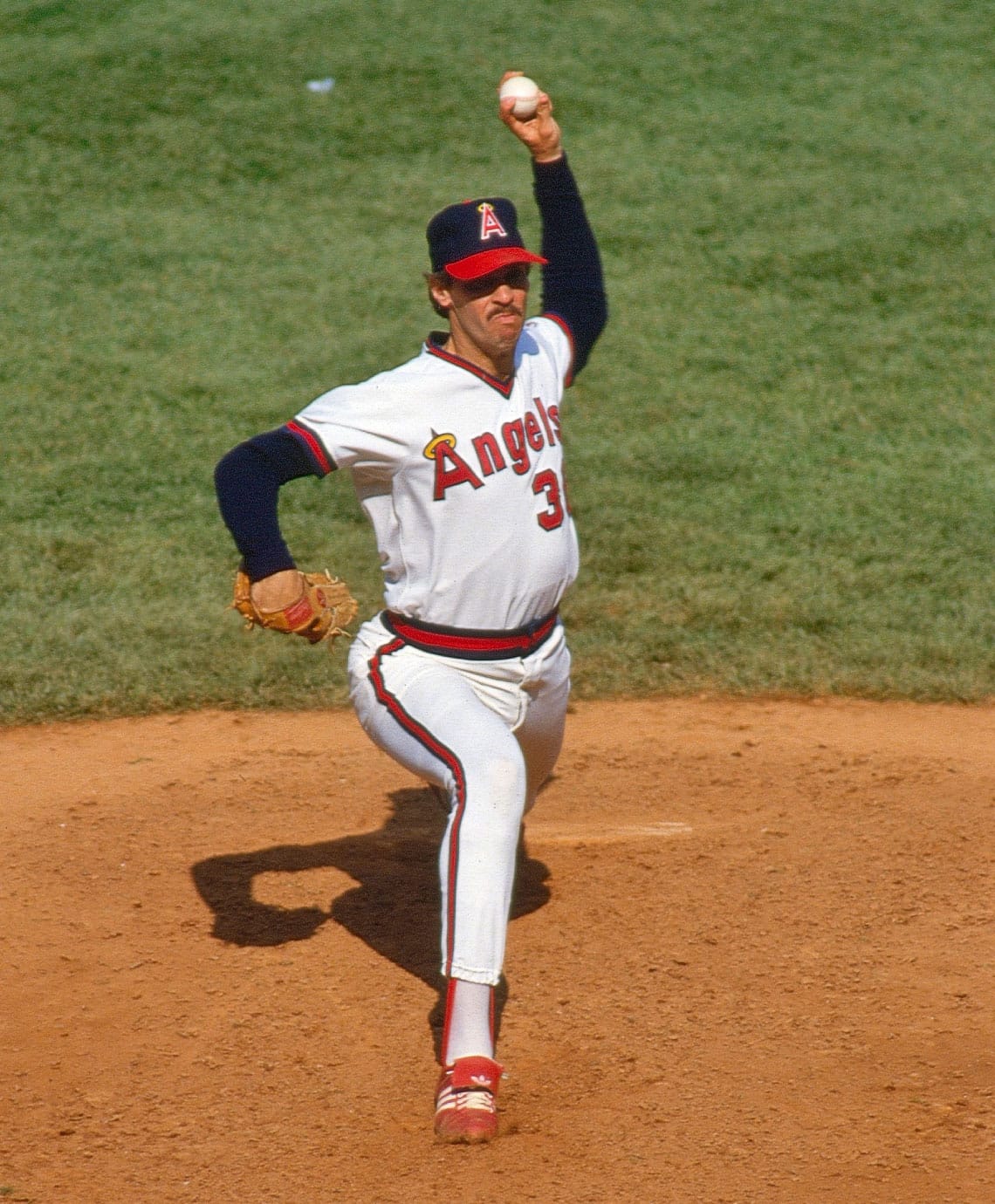 Game 5: Brought in to face Gedman in the ninth, Lucas hit the Red Sox catcher with his first pitch, setting up a dangerous situation for Moore and the Angels.