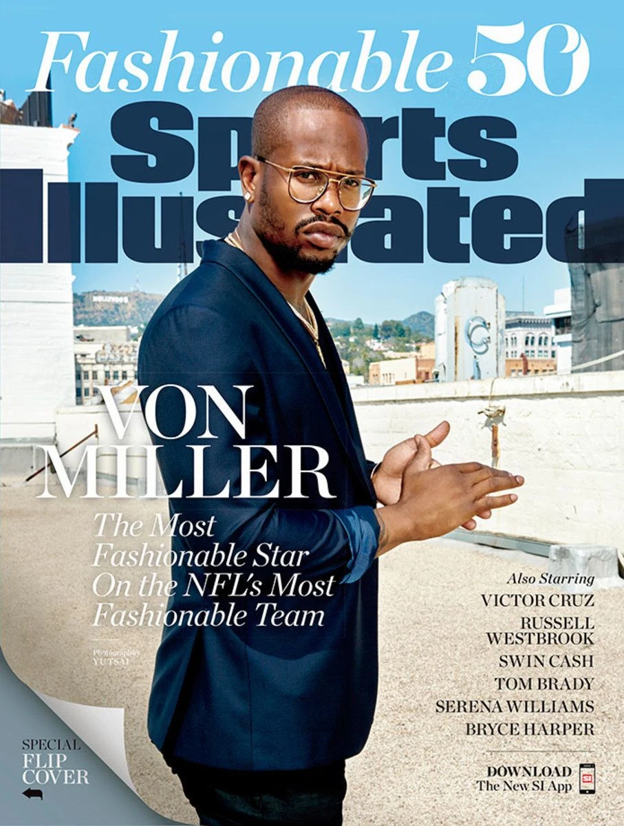 Von Miller — Fashionable 50 cover