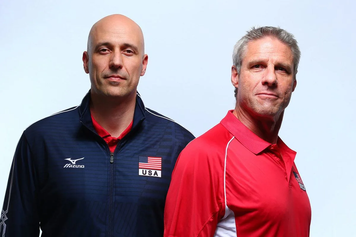 John Speraw and Karch Kiraly