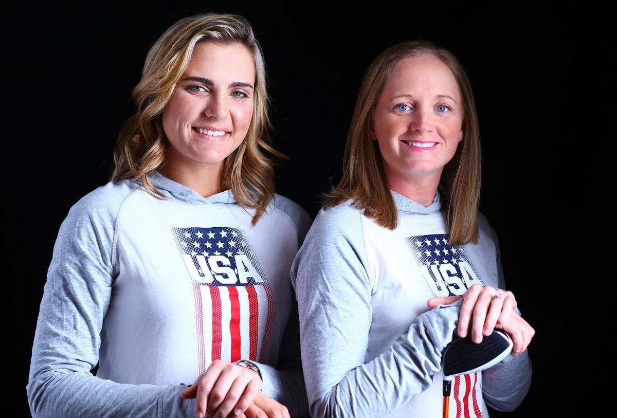 Lexi Thompson and Stacy Lewis