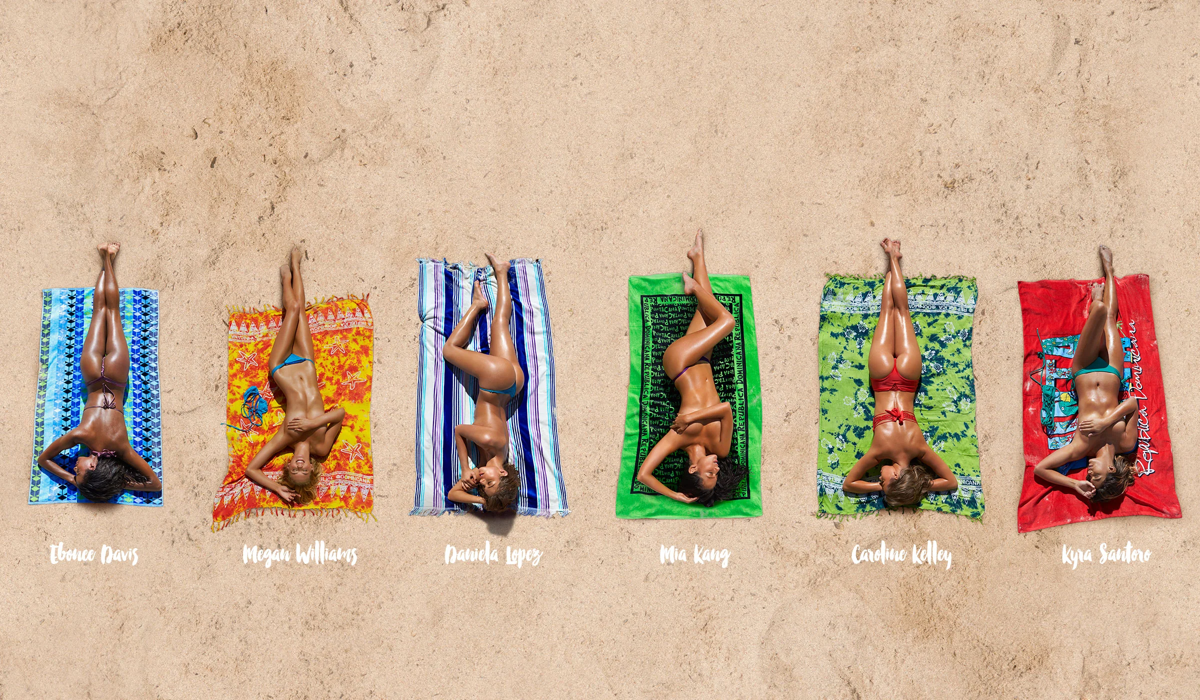 The six 2016 Model Search finalists