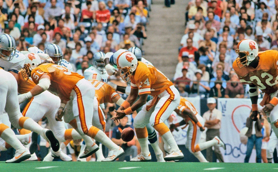In another panic move, Tampa Bay traded its 1984 first-round pick—which turned out to be No. 1 overall—to Cincinnati for quarterback Jack Thompson in 1983. He started only 16 games in two seasons with the Bucs, leading them to only three victories.