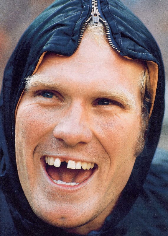 TERRY BRADSHAW Standing in for an extra count may have cost him cosmetically, but his big throws to Lynn Swann and John Stallworth made the Steelers fearsome.