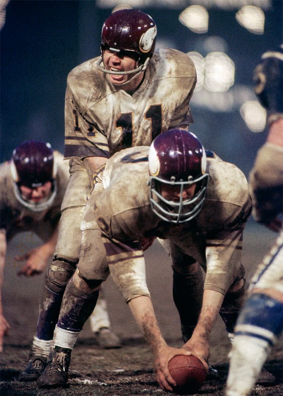 JOE KAPP proved that he could take a hit—and dish one out—in his 12 flinty seasons in the CFL and NFL.