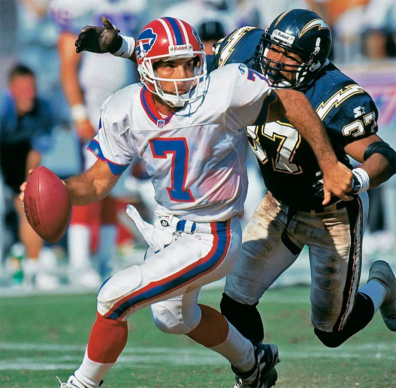 DOUG FLUTIE Written off as too small at 5-10, the 285th pick in the 1985 draft lasted 21 pro seasons, thanks to his knack for escaping pressure and making plays.