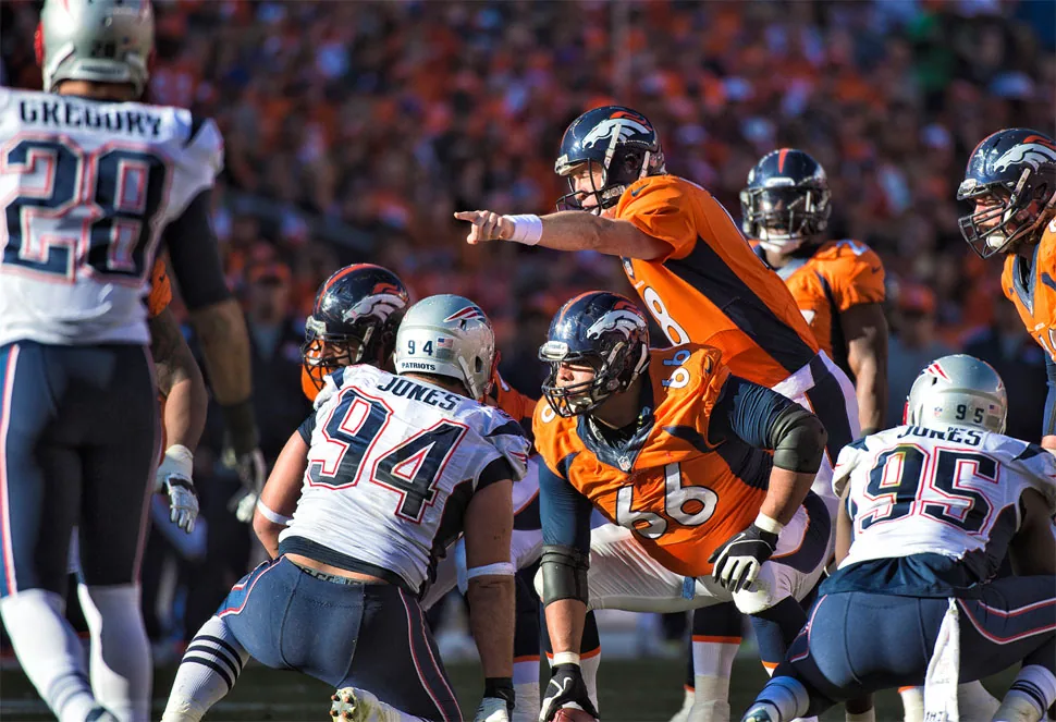 PEYTON MANNING At age 37 and two years after major neck surgery, he had a historic 2013, setting NFL records for passing yards (5,477) and touchdowns (55).