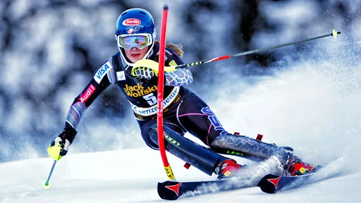 Mikaela Shiffrin; original film poster