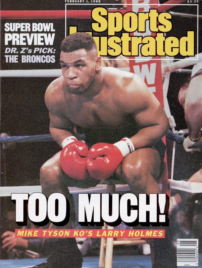 Sports Illustrated cover 4 of 15 featuring Mike Tyson