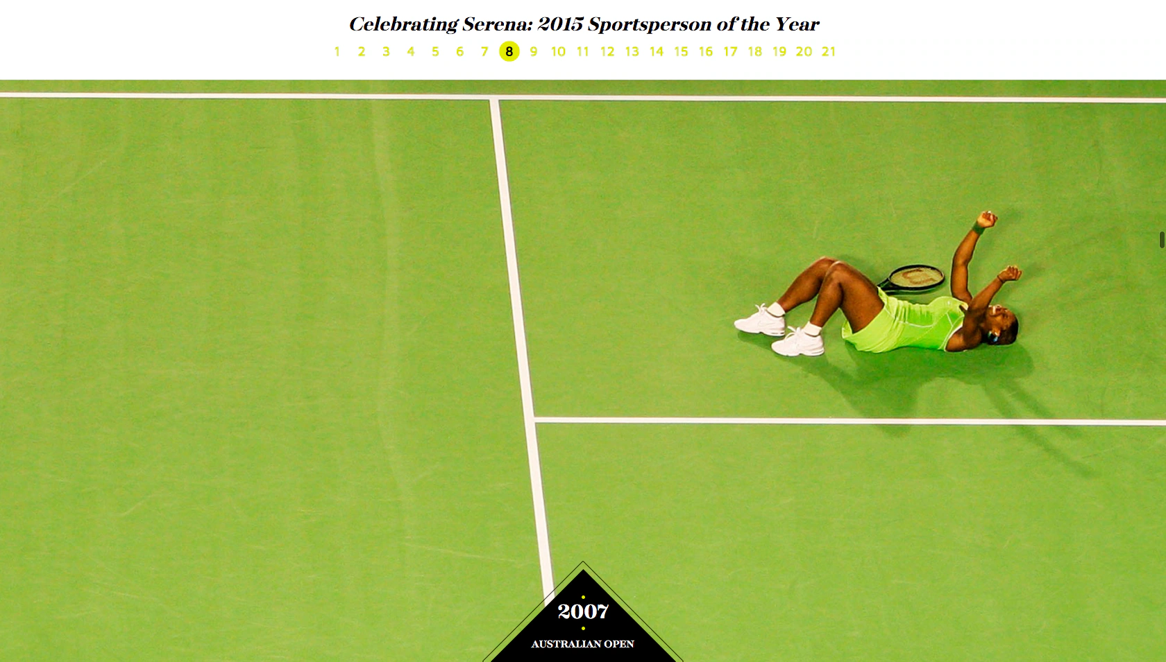 Celebrating Serena project image