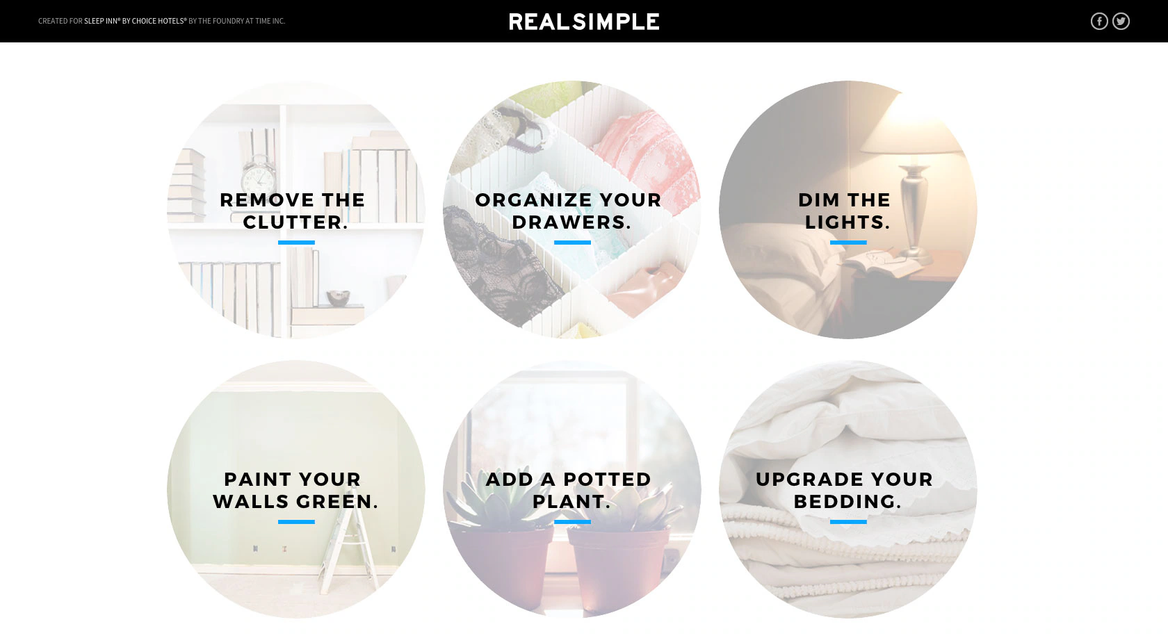 Choice Hotels – Real Simple project image