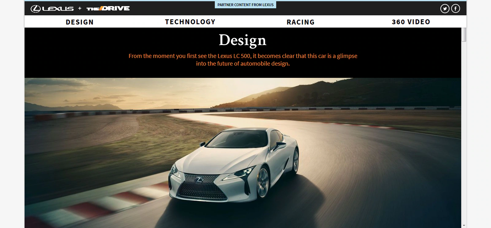 Lexus High Performance Line project image