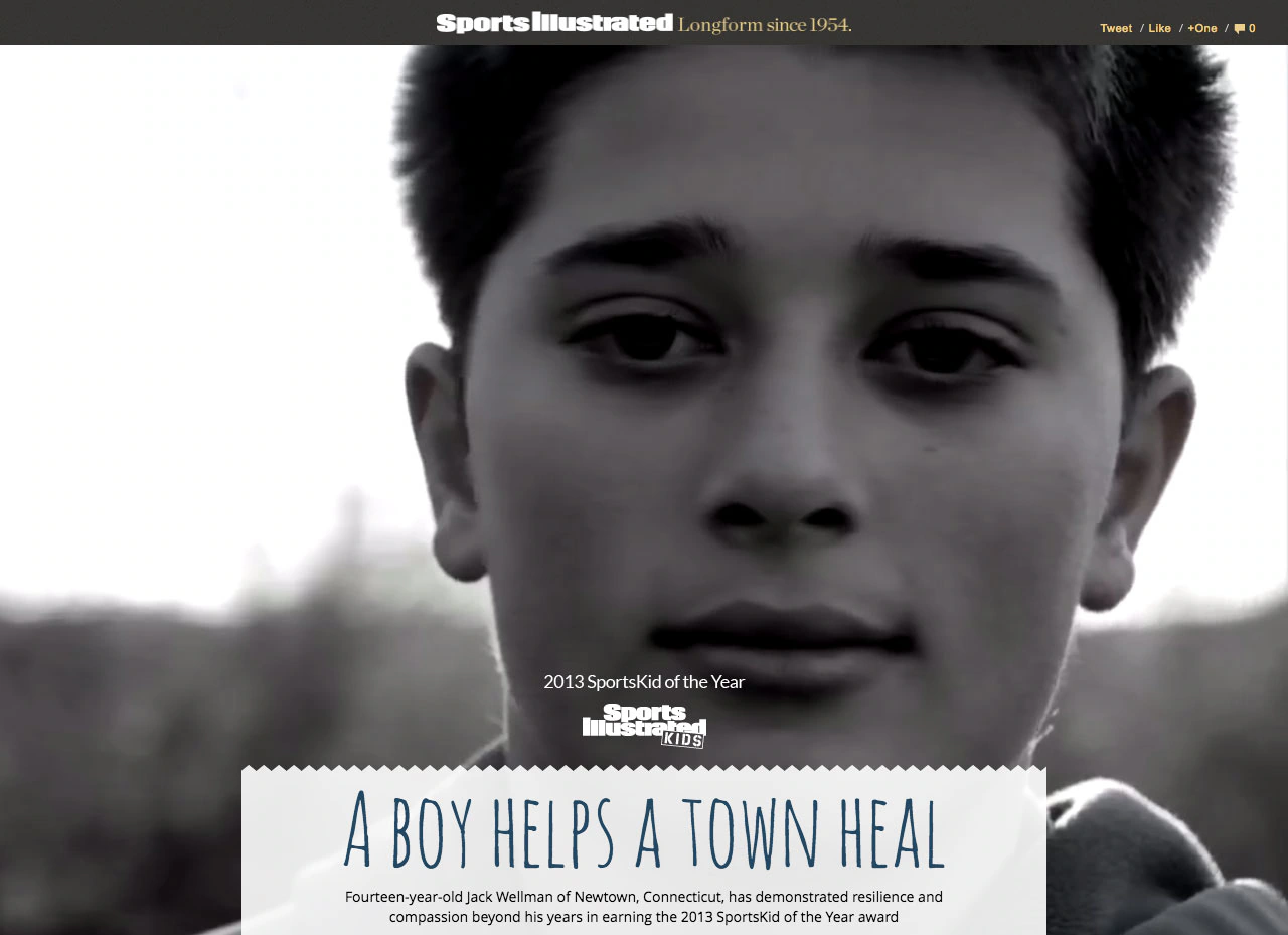 A Boy Helps a Town Heal project image