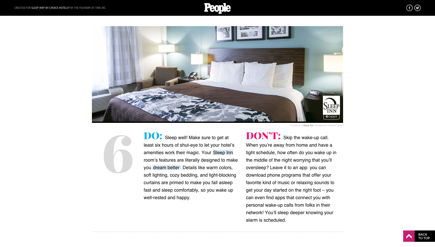 Choice Hotels – People project image