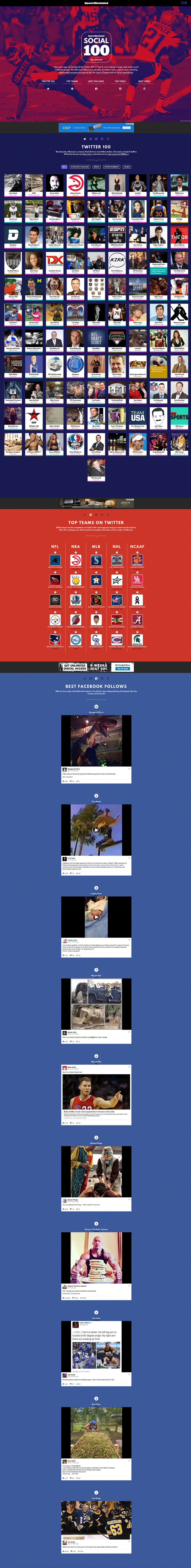Social 100 project image