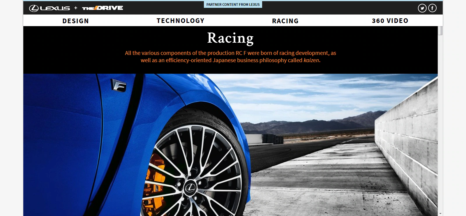 Lexus High Performance Line project image