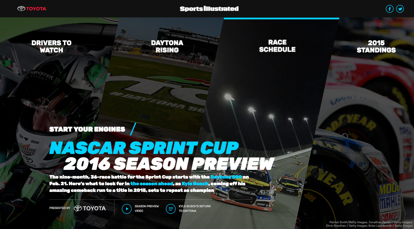 Nascar Sprint Cup project image